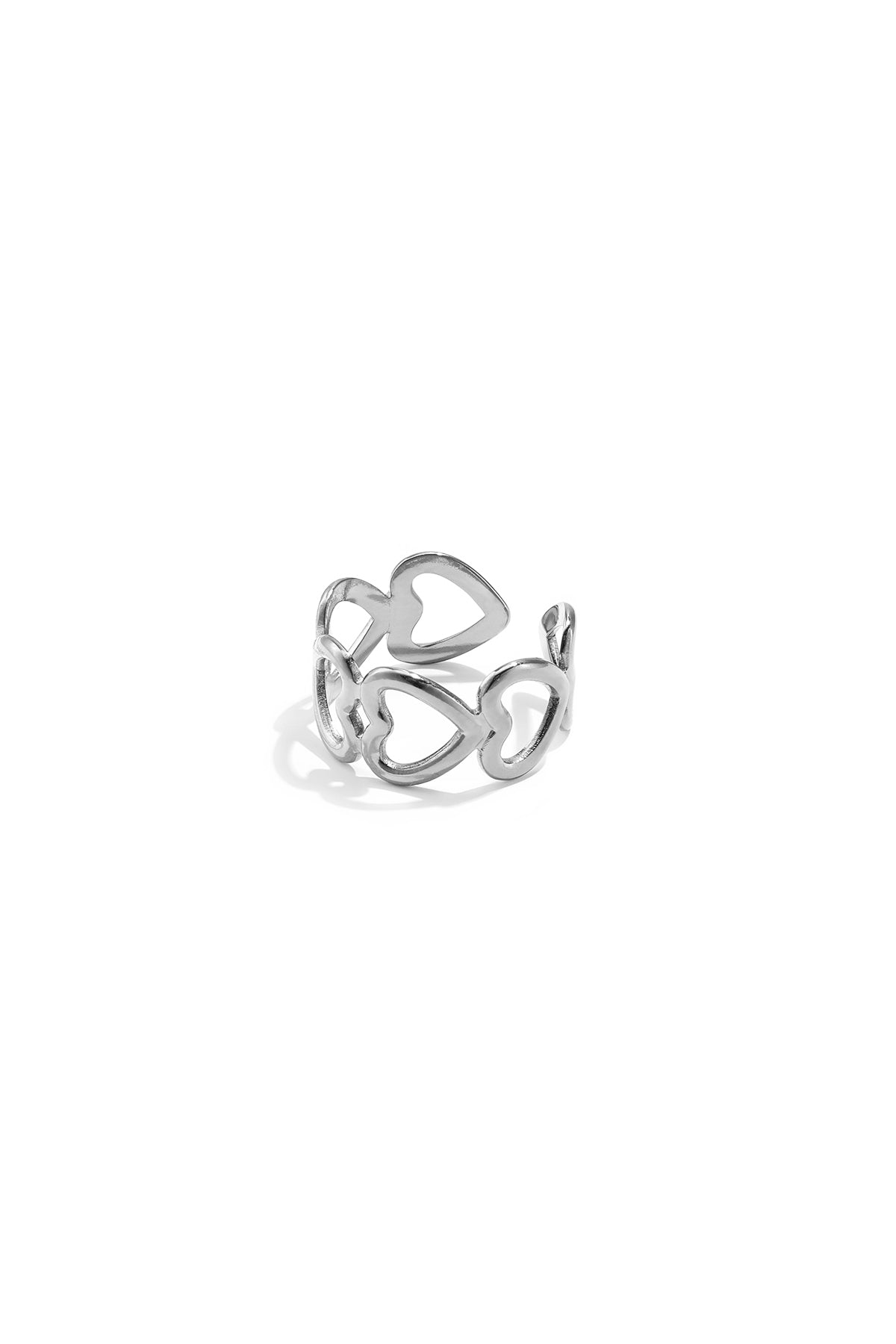 bague coeur connecté
