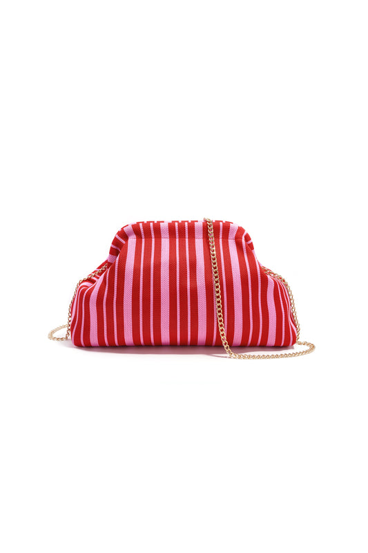 Sacs bandoulière rayés en polyester accessoires