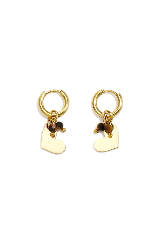 Boucles d'oreilles mini coeur
