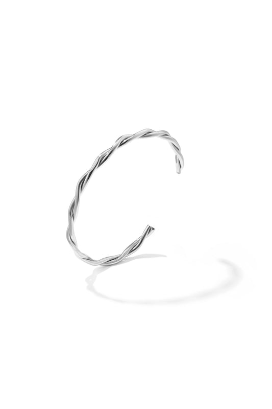 Bracelets manchettes en acier inoxydable, collection Simple Daily Simple, bijoux pour femmes