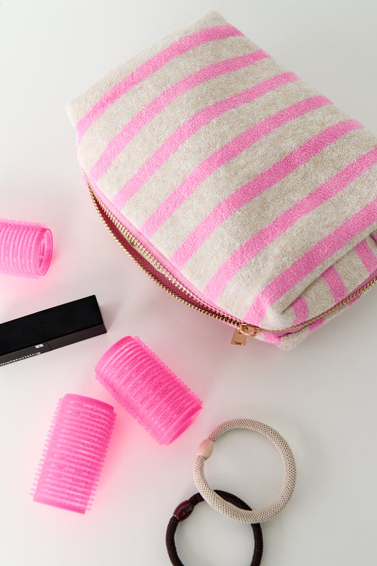 Trousses de maquillage en polyester décontractées, accessoires quotidiens