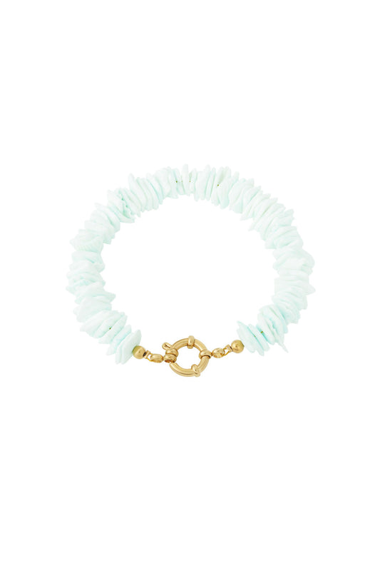 Charming Pink Beaded Bracelet for Spring